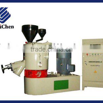 Mixing machine for plastic powder