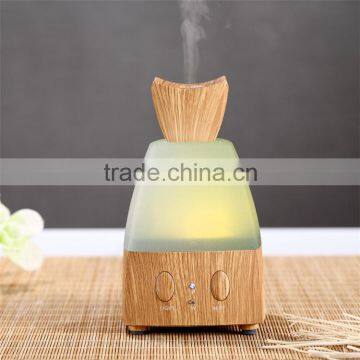 Wood Grain Ultrasonic Humidifier Atomizer Aroma Diffuser Room Air Mist Purifier photo-2