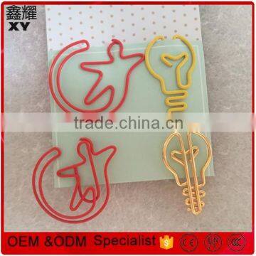 Cute Children Stationery Assorted Designs Metal Bookmark Clip photo-2