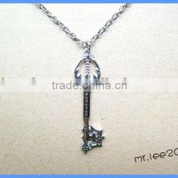 Kindom Hearts Sora Roxas Keyblade/Key Blade Oblivion Pendant Charm Necklace