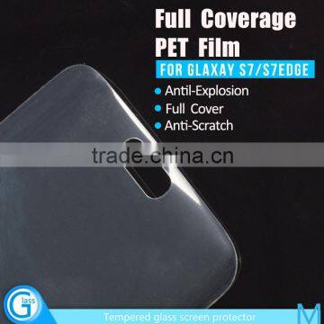 No Bubble Full Cover PET Film Invisible Shield for Samsung Galaxy S7 Edge photo-4