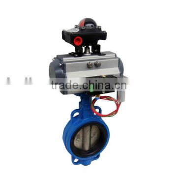 pneumatic actuators control butterfly valve