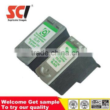 High quality no plug nozzle compatible canon cl51 ink cartridge