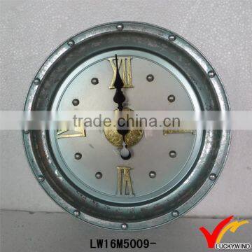 antique quality vintage iron mini clock