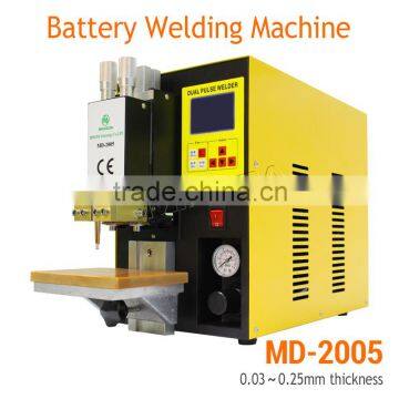 Spot welder for batteries , MINGDA high power dual pulse welding machine