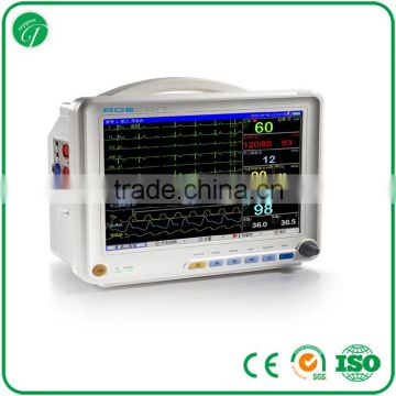 Factory Price Multi-Parameter Icu Portable Ambulance hospital patient monitor With price Lcd Touch Screen