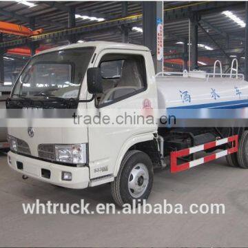 mobile dongfeng Watering truck sprinkling spayer truck lhd or rhd dongfeng 5000L water tank truck