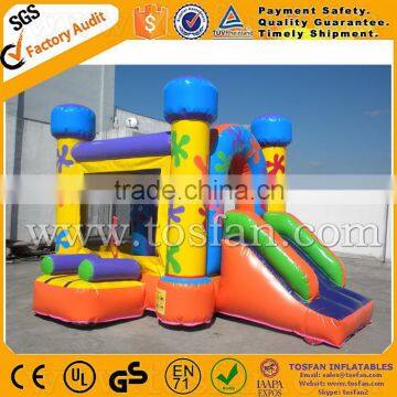 mini obstacle inflatable jumper with slide for kids A3064