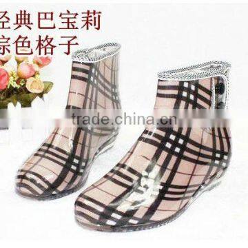 Women Fashion PVC Garden Rain Boots