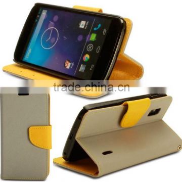 Fancy Diary Leather Waterproof Case For LG Nexus 5