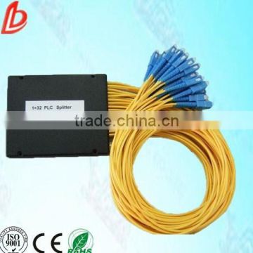 fiber opticFTTH plc splitter1x2 1x4 1x8 1x16 1x32 1x64 ,sc upc optical plc splitter for GPON