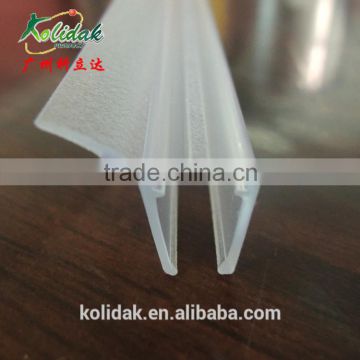 Clear Plastic Shower Door seal strip