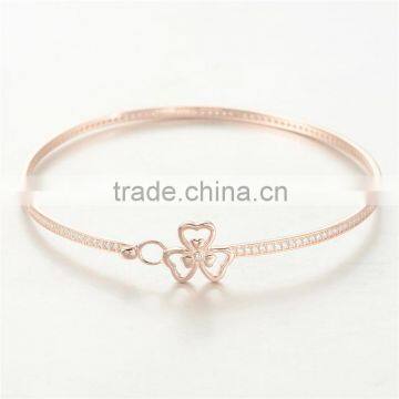 2016 European Style Simple Design Rose Gold Bangle Bracelet photo-3