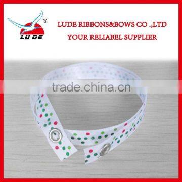 2014 New Design Printed Satin Ribbon Bracelet photo-5