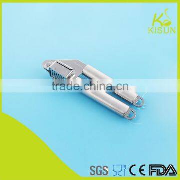 High Quality Vegetable Tools Type Stainless Steel 18-0 Garlic Press photo-3