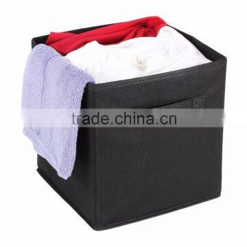 Non-woven Fabrics Foldable Storage Folding Bin Cube Basket Laundry Hamper photo-2