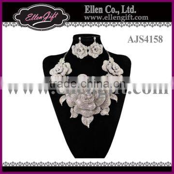 Big Design African Wedding Jewelry Set AJS4158