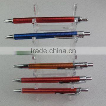 school handwritten press metal ball pen TS-p00398