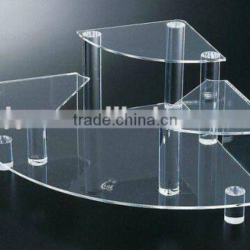 acrylic jewelry display racks stand shelf