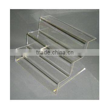 acrylic shoe floor display stand