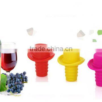 Non-spill Silicone Wine Stopper photo-2
