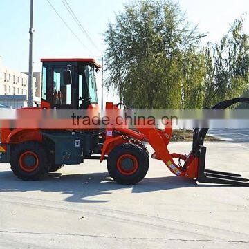 front wheel loader with joystick control ZL18