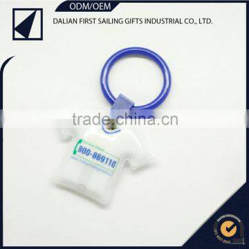 Cute cheap custom design keychain with led