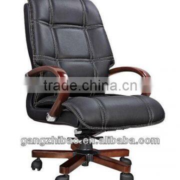 New Design Metal Conference Chair With Oak Wood Armrest AH-035 photo-2