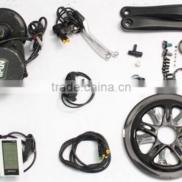 8 fun/bafang mid crank newest 9 tubes controller ebike kit 48v750w mid crank motor electric bike conversion kit made in china