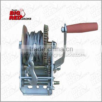 Torin BigRed Steel Cable Hand Winch 3000Lbs