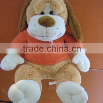 plush dog with scarf / cute dog /plush toys/ Stuffed toy