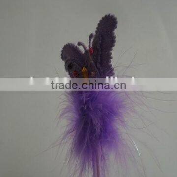 Promotional Butterfly Shaped Quill Feather Pen photo-5