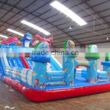 amusement park games outdoor playground kids inflatable bouncy castle