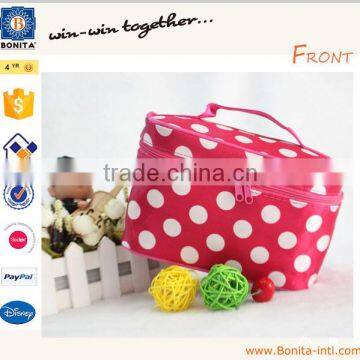 Newest folding wash bag toilet bag wave dot bag