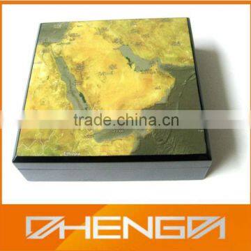 High Quality Customized Made-In-China Wooden Chocolate Box Arabic Map (ZD-S013)