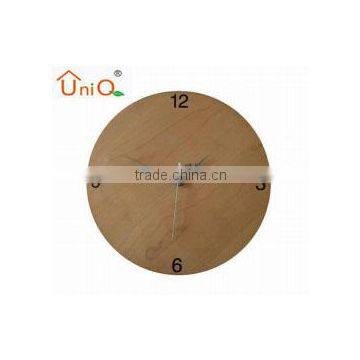 12 Inch Round Manufacturer Supply MDF Wood Wall Clock