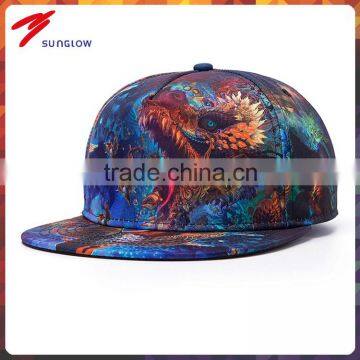 wholesale custom design your own logo printing snapback cap