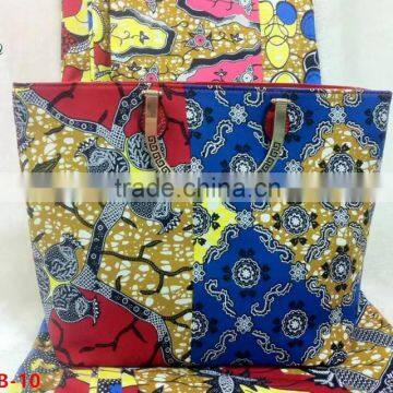 Haniye Latest 2016 /DFAWB-10 Wholesale lady african shoes matching bag set women ankara wax shoes and bags