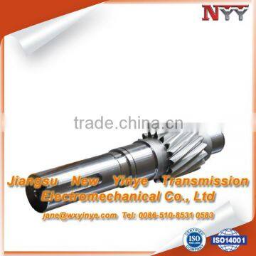 crane spur gear shaft