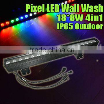 18*8W 4 in 1 pixel led wall washer light