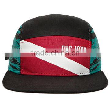 Fashion custom digital print camp running cap wholesale from factory