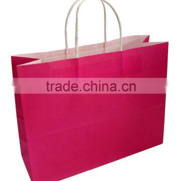 wholesale customized printing brown kraft paper bag