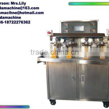 4 nozzles straw bag filling machine/4 heads straw bag packing machine