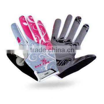 colorful sports men woman fox dirtpaw riding racing bicycle gloves