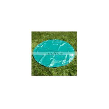 Green Round Tarps,18oz Round Pool Tarps,Baseball Green Tarps