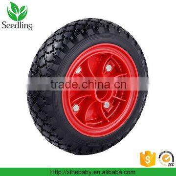 Direct Factory Hand Pallet Truck Rubber Wheel, 12 Inch Solid Rubber Wheel