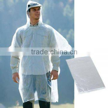 0.03mm adult waterproof poncho with logo,rain wear with EUROPE size A881