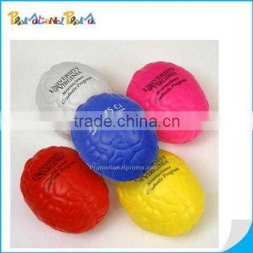 Brain Shape Pu Stress Ball For Promotion,Pu Stress Ball