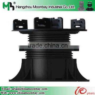 Adjustable decking boards bearer holder leg