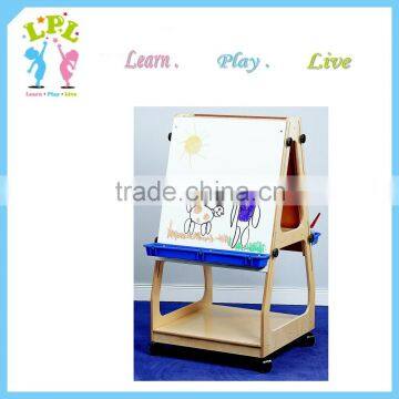 High quality 100% solid wood magnetic whiteboard kids painting whiteboard
